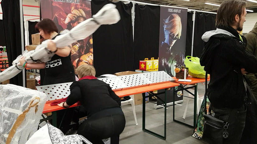Booth EpicCon 2017 timelapse